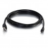 C2G 0,9 m Câble USB 2.0 A vers Micro-B mâle vers mâle - Noir