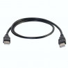 C2G Câble USB 2.0 A mâle vers A mâle de 2 m - Noir