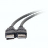 C2G Câble USB 2.0 A mâle vers A mâle de 2 m - Noir