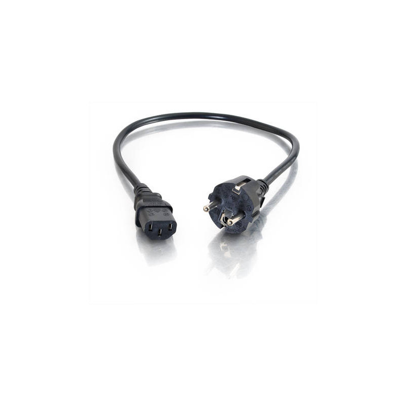 C2G 0.5m Universal Power Cord Noir 0,5 m