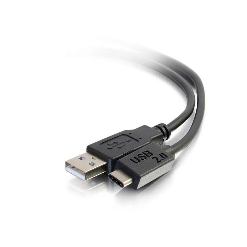 C2G 4m, USB2.0-C/USB2.0-A câble USB USB C USB A Noir