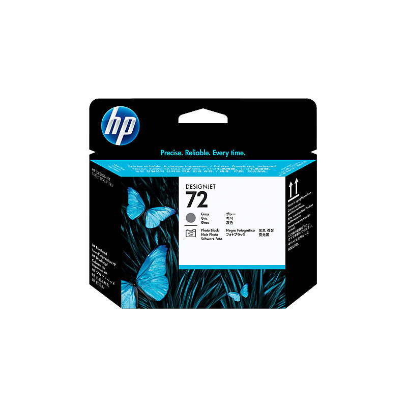 HP 72 têtes d'impression grise et noir photo