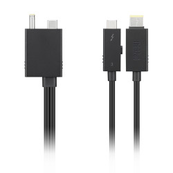 Lenovo 4X91K16970 Câble Thunderbolt 0,7 m 40 Gbit/s Noir