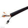 Neomounts NS-CS200BLACK Cache-câble - pour 8-10 câbles