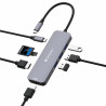 Verbatim CMH-08 USB Type-C 5000 Mbit/s Argent