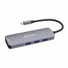 Verbatim CMH-08 USB Type-C 5000 Mbit/s Argent