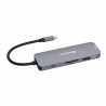 Verbatim CMH-08 USB Type-C 5000 Mbit/s Argent