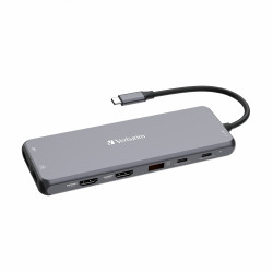 Verbatim CMH-13 USB Type-C 10000 Mbit/s Argent