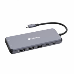 Verbatim CMH-14 USB Type-C 5000 Mbit/s Argent