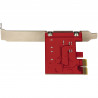 StarTech.com Carte PCI Express SATA 2 ports - Carte Contrôleur PCIe SATA - 6Gbps - ASM1166 SATA-Raid - Convertisseur PCI Expre