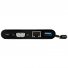 StarTech.com Adaptateur Multiport USB-C - Mini Dock USB-C avec Sortie Vidéo VGA 1080p - Power Delivery Passthrough 60W - USB 3