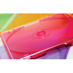 Verbatim 49973 boîte de rangement de disque optique 50 disques Couleurs assorties