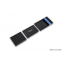 Verbatim Store'N'Go Enclosure Kit Boîtier disque dur/SSD Noir, Bleu 2.5"