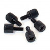 StarTech.com Metal Thumbscrews 6-32 x 5/16" long