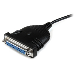 StarTech.com Câble Adaptateur de 1.80m USB vers 1 Port Parallèle DB25 pour Imprimante