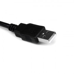 StarTech.com Câble Adaptateur de 30 cm USB vers Série DB9 RS232 - Mémorisation de Port COM