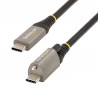 StarTech.com Câble USB C 10Gbps 1m à Verouillage par Vis Supérieure - Câble USB 3.2 Gen 2 Type-C - 100W/5A Power Delivery, 