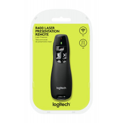 Logitech 910-001356 télécommande RF Noir
