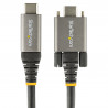 StarTech.com Câble USB C 10Gbps à Verrouillage par Vis Latérale de 1m - Câble USB-C Certifié par l'USB-IF - Câble USB 3.1