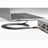 StarTech.com Câble USB C 10Gbps à Verrouillage par Vis Latérale de 1m - Câble USB-C Certifié par l'USB-IF - Câble USB 3.1