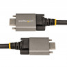 StarTech.com Câble USB C 10Gbps à Verrouillage par Vis Latérale de 1m - Câble USB-C Certifié par l'USB-IF - Câble USB 3.1