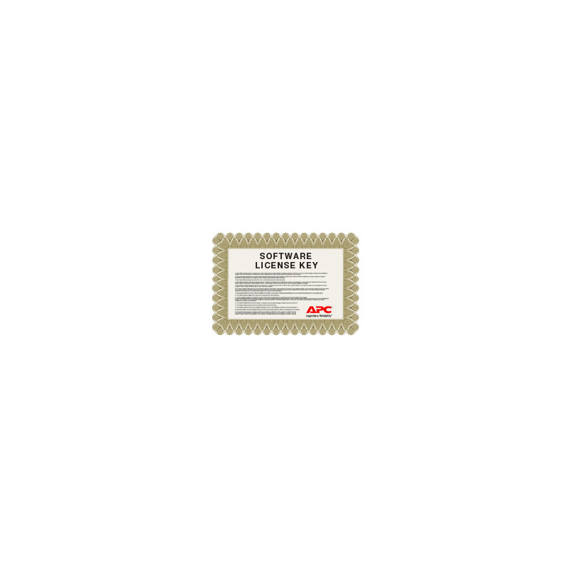 APC NBSV1010 licence et mise à jour de logiciel 10 licence(s)