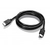 Lenovo 2.0m HDMI câble HDMI 2 m HDMI Type A (Standard) Noir