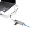 StarTech.com Hub USB-C à 3 Ports Ethernet 2,5 Gbps et Port Power Delivery 100W Pass-Through, USB 3.2 10Gbps, 2x USB-A/1x USB-C