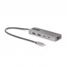 StarTech.com Hub USB-C à 3 Ports Ethernet 2,5 Gbps et Port Power Delivery 100W Pass-Through, USB 3.2 10Gbps, 2x USB-A/1x USB-C