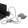 StarTech.com Hub USB-C à 3 Ports Ethernet 2,5 Gbps et Port Power Delivery 100W Pass-Through, USB 3.2 10Gbps, 2x USB-A/1x USB-C
