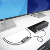 StarTech.com Répartiteur DisplayPort 1.4 pour Deux Moniteurs, Adaptateur DisplayPort vers 2x DP pour Plusieurs Moniteurs, Hub 