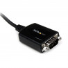 StarTech.com Câble Adaptateur de 30cm USB vers Série DB9 RS232 - Mémorisation de Port COM