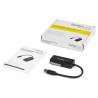 StarTech.com Adaptateur réseau USB 3.0 vers Gigabit Ethernet avec port USB - Noir