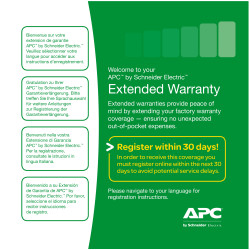 APC WBEXTWAR1YR-AC-03...