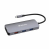 Verbatim CMH-09 USB Type-C 10000 Mbit/s Argent