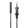 StarTech.com Câble d'Alimentation pour Ordinateur Portable de 3m - Prise EU vers Connecteur C7, 2,5A 250V, 18AWG - Câble d'Al