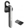 Jabra Stealth UC Casque Sans fil Crochets auriculaires, Ecouteurs Appels/Musique Micro-USB Bluetooth Noir