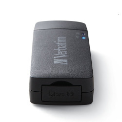 Verbatim MediaShare Mini lecteur de carte mémoire USB 2.0/Wi-Fi Noir