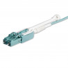 StarTech.com MPO8LCPL1M câble InfiniBand et à fibres optiques 1 m MPO/MTP 8x LC Couleur aqua