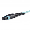 StarTech.com MPO8LCPL1M câble InfiniBand et à fibres optiques 1 m MPO/MTP 8x LC Couleur aqua