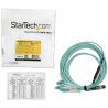 StarTech.com MPO8LCPL5M câble InfiniBand et à fibres optiques 5 m MPO/MTP 8x LC Couleur aqua