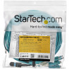 StarTech.com MPO8LCPL10M câble InfiniBand et à fibres optiques 10 m MPO/MTP 8x LC Couleur aqua