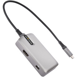 StarTech.com Adaptateur Multiport USB-C - Mini Dock USB Type-C vers 4K 60Hz HDMI 2.0 - 100W Power Delivery Pass-trough – Hub 