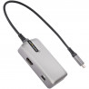 StarTech.com Adaptateur Multiport USB-C - Mini Dock USB Type-C vers 4K 60Hz HDMI 2.0 - 100W Power Delivery Pass-trough – Hub 