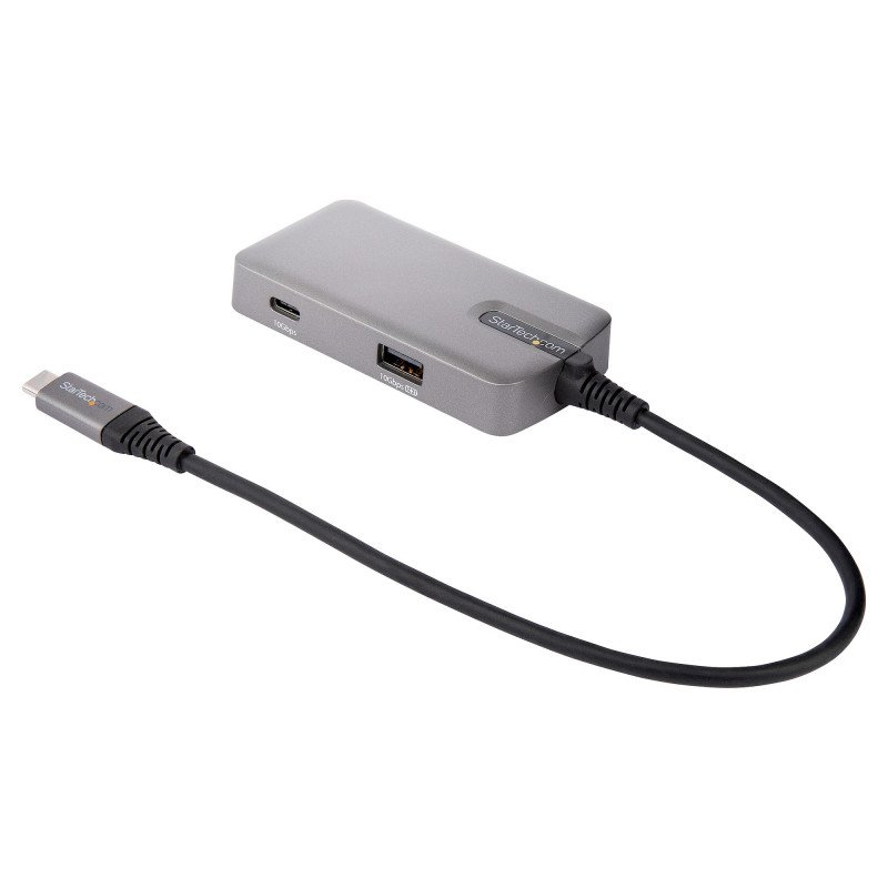 StarTech.com Adaptateur Multiport USB-C - Mini Dock USB Type-C vers 4K 60Hz HDMI 2.0 - 100W Power Delivery Pass-trough – Hub 