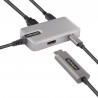 StarTech.com Adaptateur Multiport USB-C - Mini Dock USB Type-C vers 4K 60Hz HDMI 2.0 - 100W Power Delivery Pass-trough – Hub 