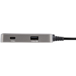 StarTech.com Adaptateur Multiport USB-C - Mini Dock USB Type-C vers 4K 60Hz HDMI 2.0 - 100W Power Delivery Pass-trough – Hub 