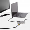 StarTech.com Adaptateur Multiport USB-C - Mini Dock USB Type-C vers 4K 60Hz HDMI 2.0 - 100W Power Delivery Pass-trough – Hub 