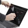 StarTech.com Écran de confidentialité pour ordinateur portable 15,6" - Filtre de sécurité magnétique amovible pour écran 