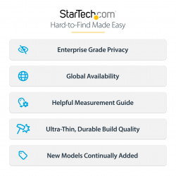 StarTech.com Filtre de Confidentialité à 4 Directions pour Surface Pro 8/9/X 13 pouces, pour Portrait/Paysage, Écran de Prot